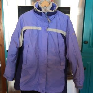 Purple Columbia Ski Coat